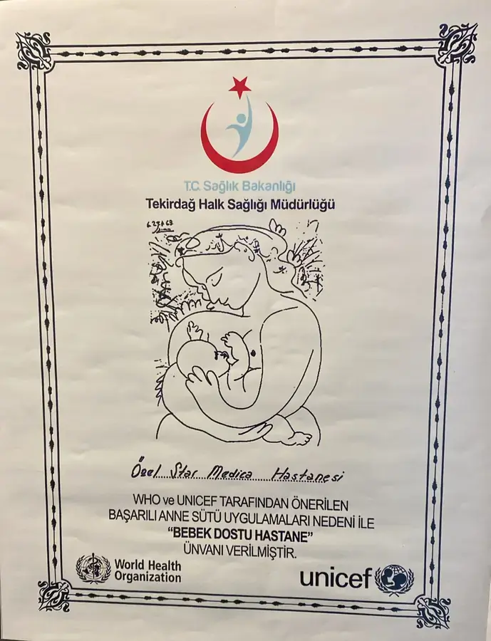 Bebek Dostu Hastane Sertifikası